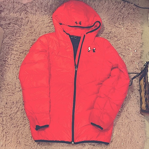 Under Armour Other - Under armor, hot pink, winter, puff jacket